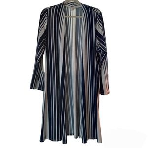 Urban Rebel Long Striped Kimono Top